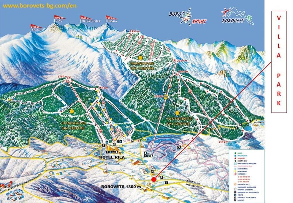 Villa Park - Beniart Studio - Nr 109 - Near Gondola Lift Borovec Kültér fotó